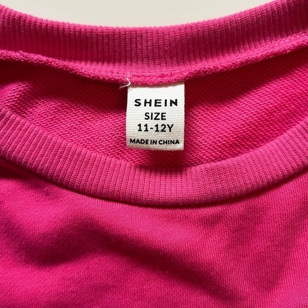 SHEIN bright pink